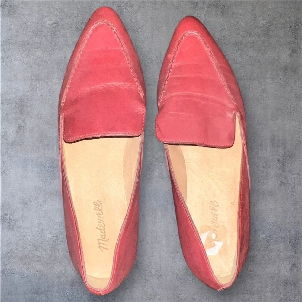 Madewell Women's Red Loafers